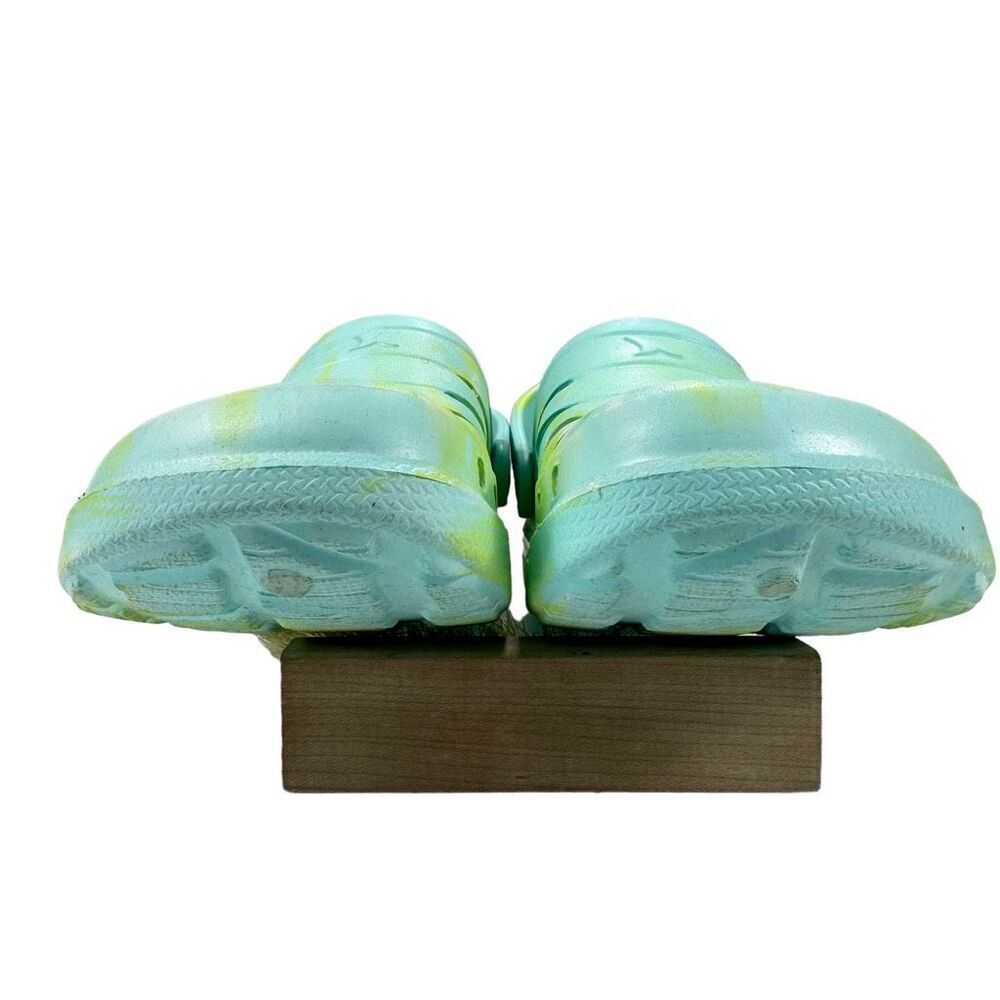 Rugged Shark Tie-die Green EVA Clogs Women’s Size 8 - Picture 5 of 9
